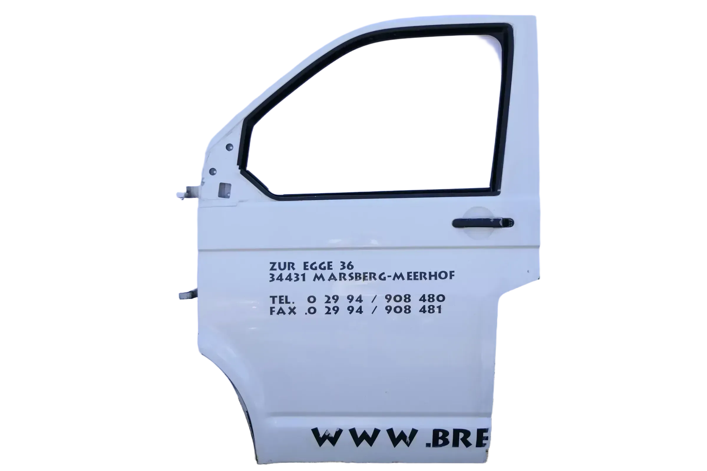 VW T5 Tür vorne links Fahrertür weiß R902 (ohne jegliche Anbauteile) - Bild 1
