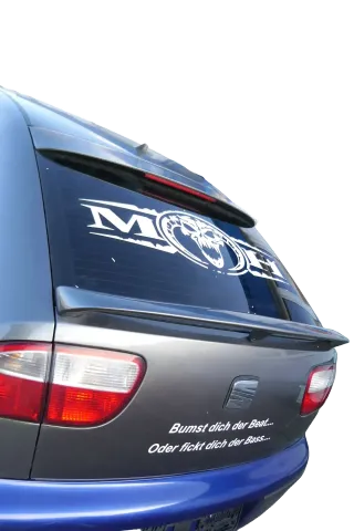 Seat Leon 1M Heckklappe Klappe hinten Kofferraumklappe grau LS7T Spoiler - Bild 4