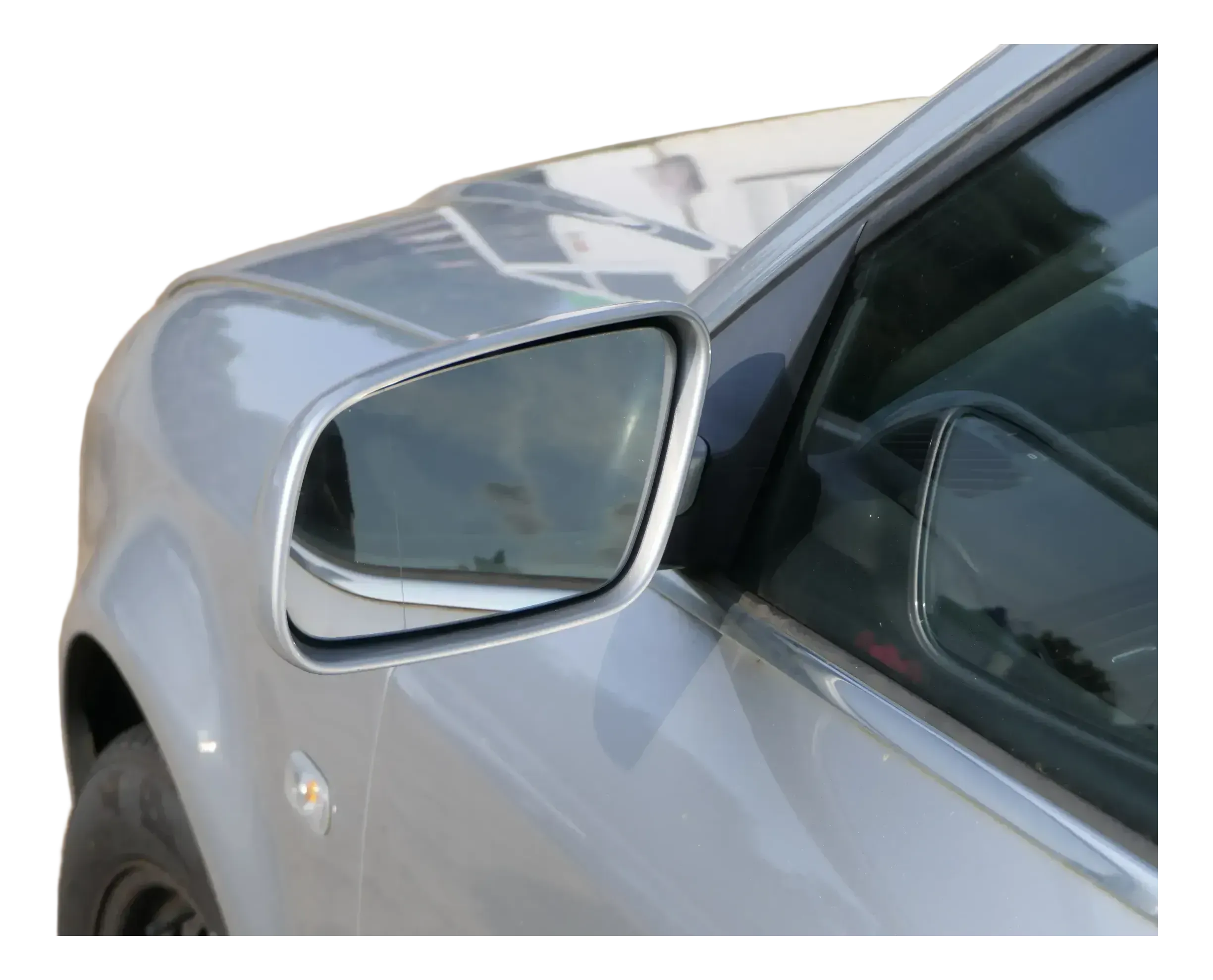 Audi A6 4B Spiegel Außenspiegel links elektrisch silber LY7W + GLAS grau - Bild 1