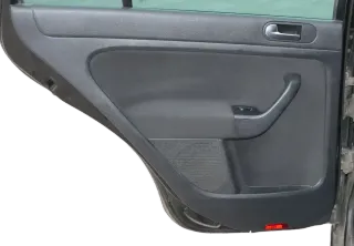 1x Golf Plus 5M Türverkleidung Verkleidung Tür hinten links schwarz Griff - Bild 1