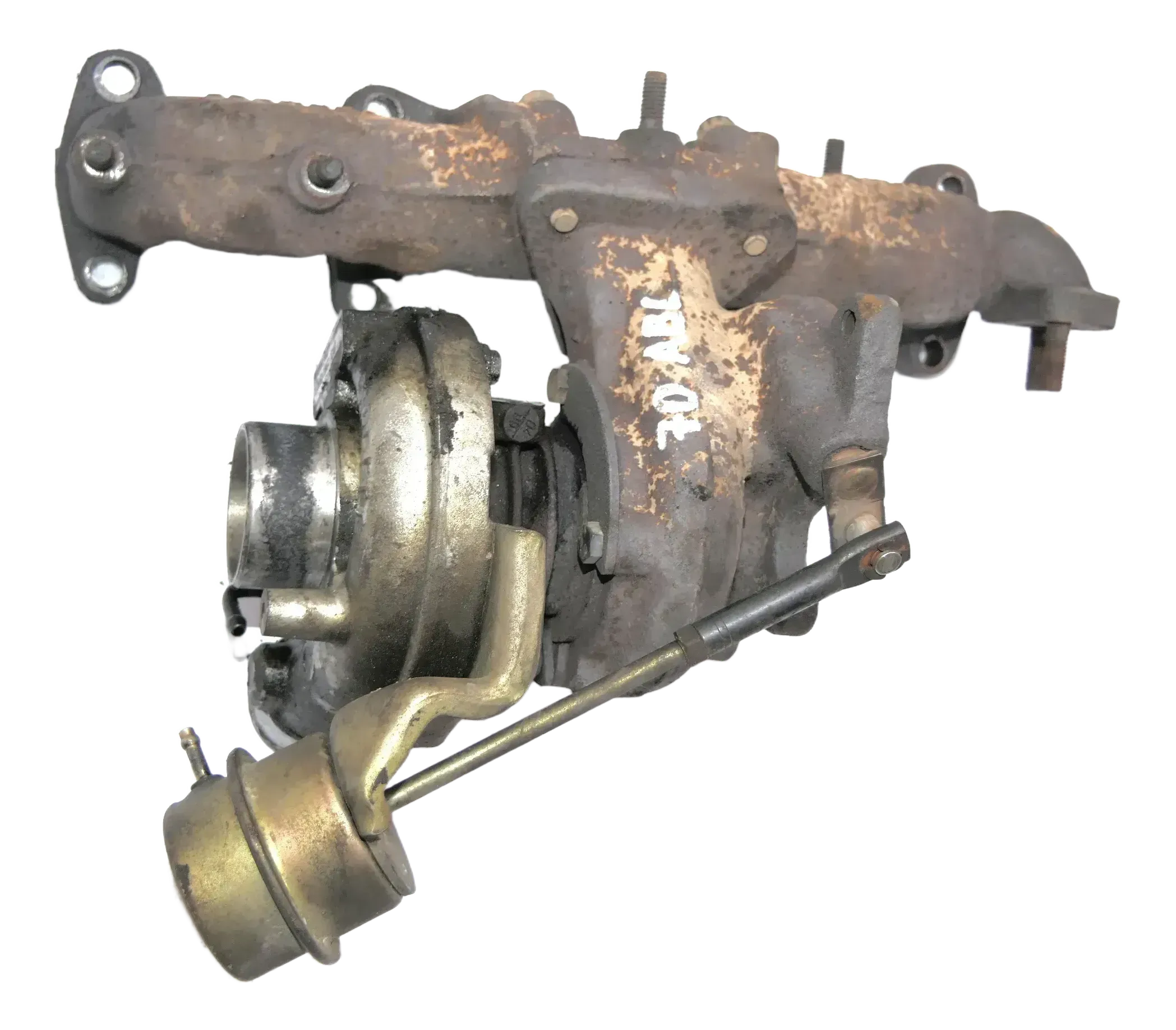 VW T4 Bus Turbo Turbolader Druckdose ABL Motor 1,9TD 50kw 68PS Diesel Garrett - Bild 1