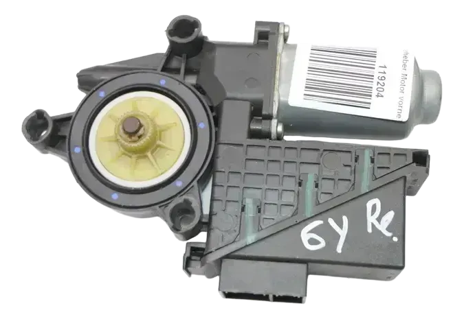VW Polo 9N3 T5 elektrischer Fensterheber Motor vorne rechts 6Y1959802 4-Türer - Bild 1