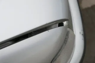 Audi 80 Kotflügel vorne rechts grau LY7T 8A0821106 - Bild 4