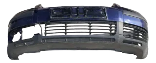 VW Passat 3BG Stoßstange vorne Frontstoßstange Stoßfänger blau LD5Q + Gitter - Bild 1