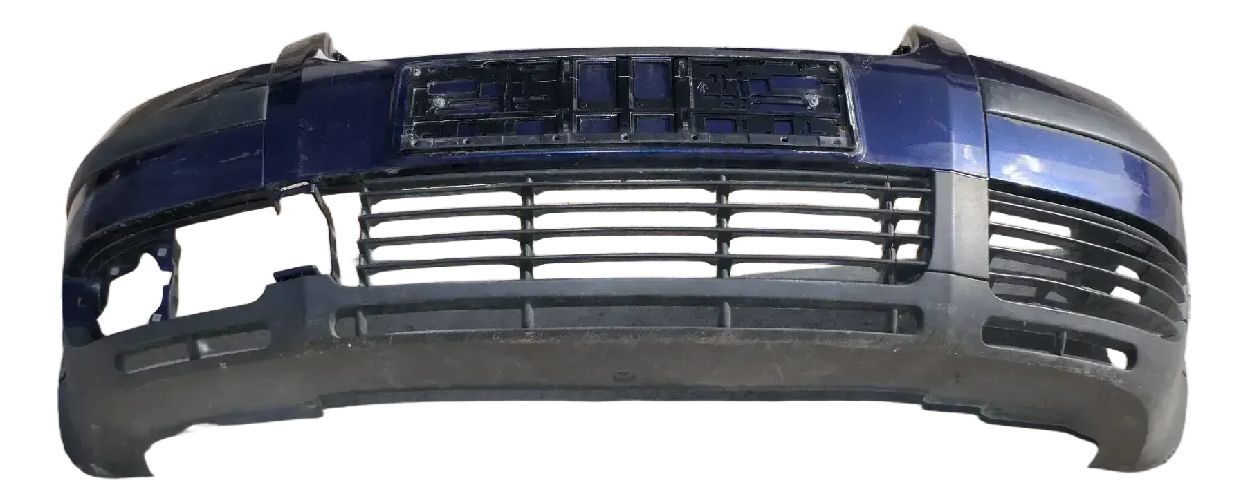 VW Passat 3BG Stoßstange vorne Frontstoßstange Stoßfänger blau LD5Q + Gitter - Bild 1