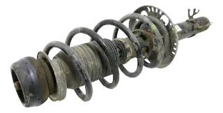 1x VW Polo 6R 6J Federbein Stoßdämpfer Feder vorne Federn Benziner 6R0413031BT - Bild 1