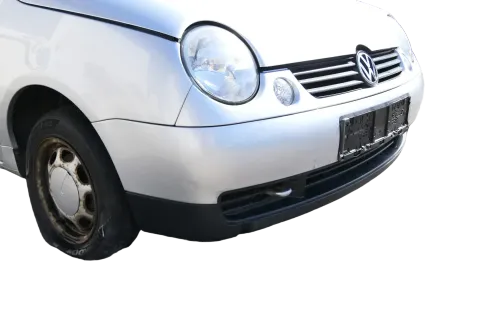 VW Lupo 6x Stoßstange vorne Frontstoßstange Stoßfänger silber LA7W
