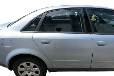 Audi A4 B6 8E nur Türblatt Tür hinten rechts blau LY7R Kombi+Limo