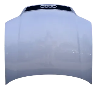 Audi A6 4B Motorhaube Klappe vorn Facelift (ab. Mitte 2002) grau silber LY7W - Bild 1