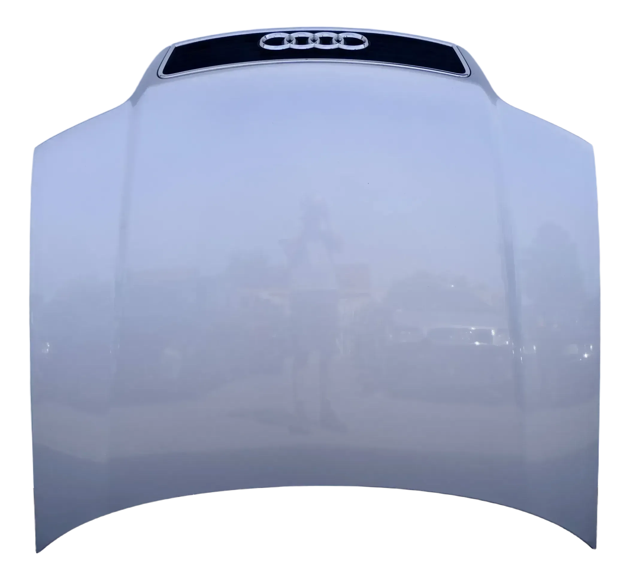 Audi A6 4B Motorhaube Klappe vorn Facelift (ab. Mitte 2002) grau silber LY7W - Bild 1
