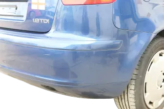 Audi A3 8P Stoßstange Stoßfänger hinten 4/5-Türer blau LZ5C - Bild 5