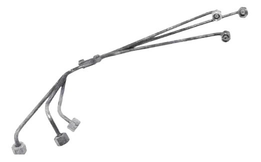Passat 3BG A4 Einspritzpumpe Leitungen Rohre  2,5 TDI AKE Motor BDG BDH BAU RECH - Bild 1