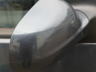 VW Golf 4 Bora elektrischer Spiegel vorne rechts Außenspiegel grün LC6M Glas - Bild 4