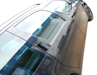 Skoda Roomster 5J Tür hinten rechts schwarz LF9R (ohne Anbauteile - mit Scheibe) - Bild 3