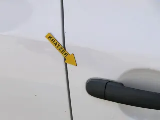 Fabia 5J Limousine Tür vorne rechts Beifahrertür weiß LF9E  - ohne Anbauteile - Bild 6