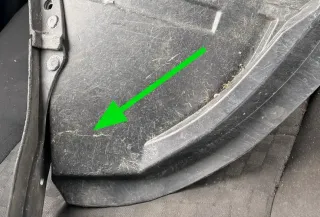 Audi A6 4B Unterfahrschutz Dämpfung Schutz unter Motor original TDI 4B0863821S - Bild 3