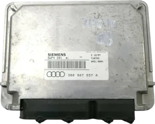Audi A4 B5 Steuergerät 1,6l 74kw 101PS AHL Motor 3B0907557A 3B0907557E - Bild 1