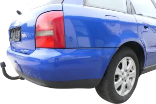 Audi A4 B5 Kombi Variant Stoßstange hinten Heckstoßstange blau LZ5M Stoßfänger - Bild 4