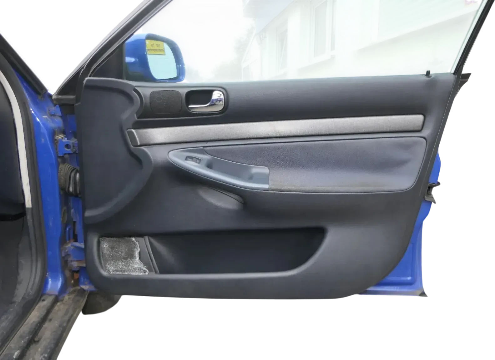 1x Audi A4 B5 Türverkleidung Verkleidung Tür vorne rechts Abdeckung Griff -blau - Bild 1