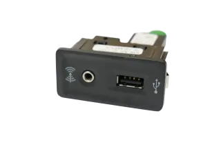 VW Sharan 7N Tiguan 5N Steckdose USB AUX Dose Buchse Anschluß 5G0035222E - Bild 2