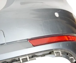 Audi A4 8W Kombi Avant Stoßstange hinten Heckstoßstange grau LX7R PDC - Bild 9