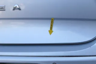 Seat Altea 5P Heckklappe mit Scheibe Klappe hinten silber LS7Y Kofferraumklappe - Bild 8
