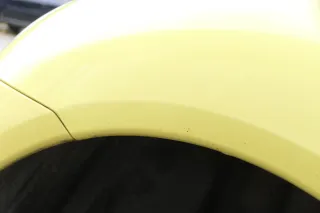 VW New Beetle 9C Kotflügel hinten rechts gelb LD1B 1C0821302F Radlauf - Bild 6