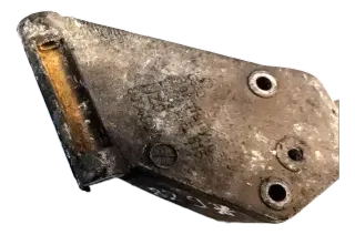 Audi 80 Halter Konsole 053145515 Träger Servo Servopumpe Pumpe Aufnahme - Bild 2