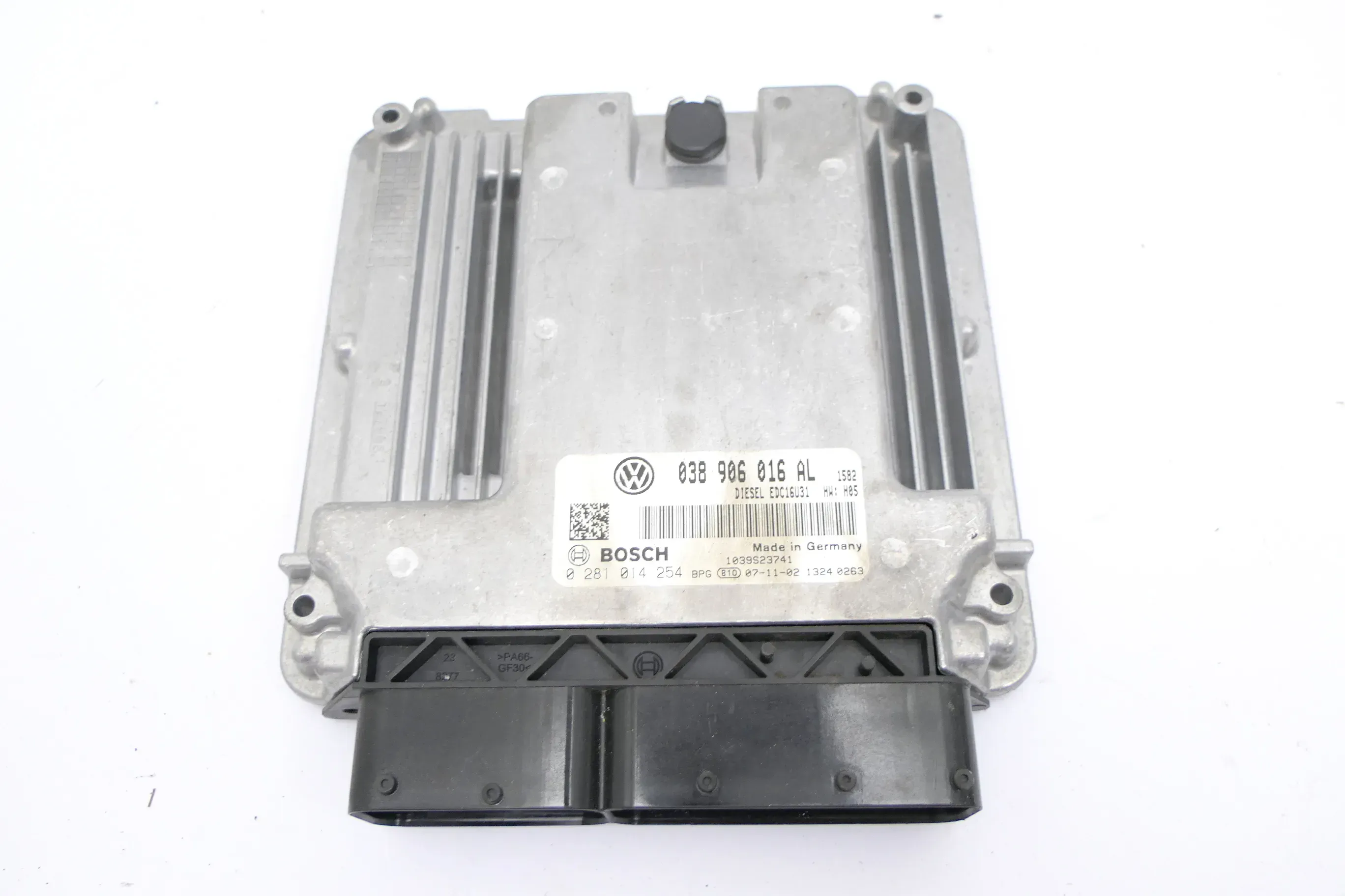 VW T5 Steuergerät Motor Motorsteuergerät 1,9 TDI BRS 77kw 038906016AL - Bild 1