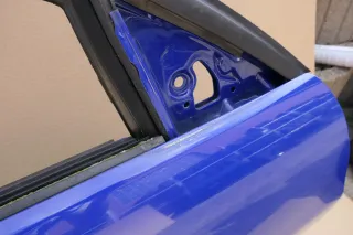 Seat Ibiza 6L Tür Beifahrertür 3-Türer vorne rechts blau LS5G - Bild 2
