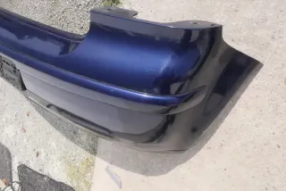 VW Polo 9N 9N3 Stoßstange Heckstoßstange hinten blau LB5N - Bild 2