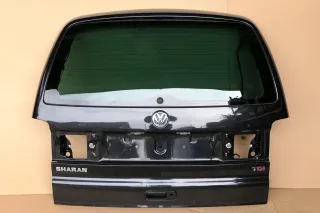 VW Sharan 7M Heckklappe Scheibe Klappe hinten ab Bj.2000 schwarz LC9Z - Bild 1