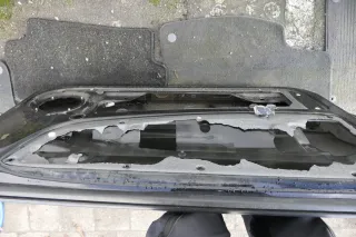 VW Lupo Seat Arosa Tür vorne links Fahrertür schwarz L041 (mechanischer FH 8487 - Bild 2