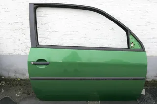 VW Lupo Seat Arosa Tür vorne rechts Beifahrertür grün LW6Z(elektr.Fensterheber) - Bild 1