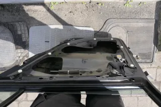 VW Polo 6N 6N2 Tür hinten rechts schwarz LC9Z 4-Türer - Bild 5
