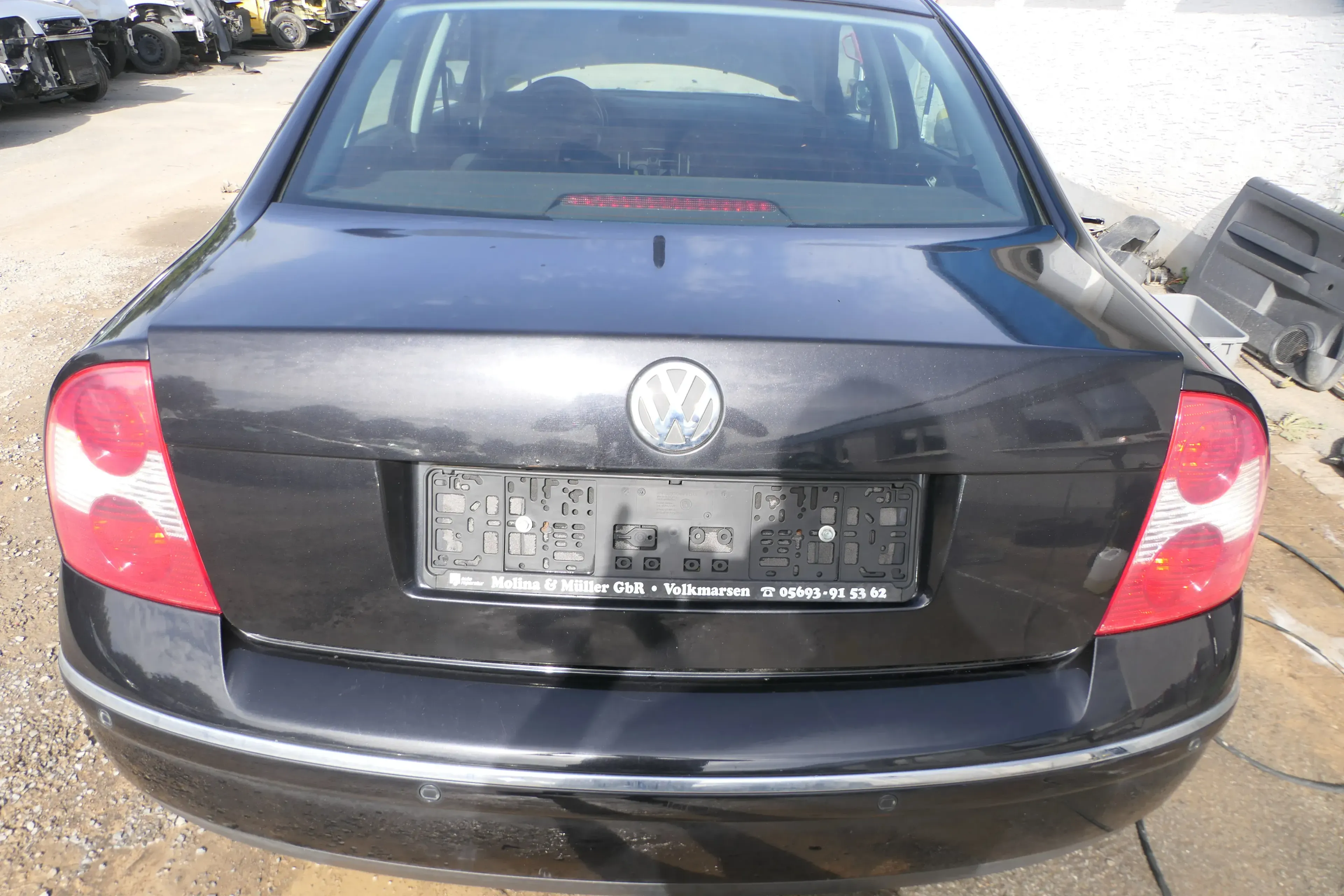 VW Passat 3BG Limousine Heckklappe Klappe Kofferraumklappe schwarz LC9Z -ROST - Bild 1