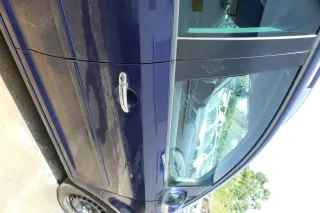 VW Touran 1T3 1T Tür vorne rechts Beifahrertür blau LB5N -ohne Anbauteile - Bild 4