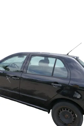 Skoda Fabia 6Y Limousine Schrägheck Tür hinten links schwarz LF9R - Bild 2