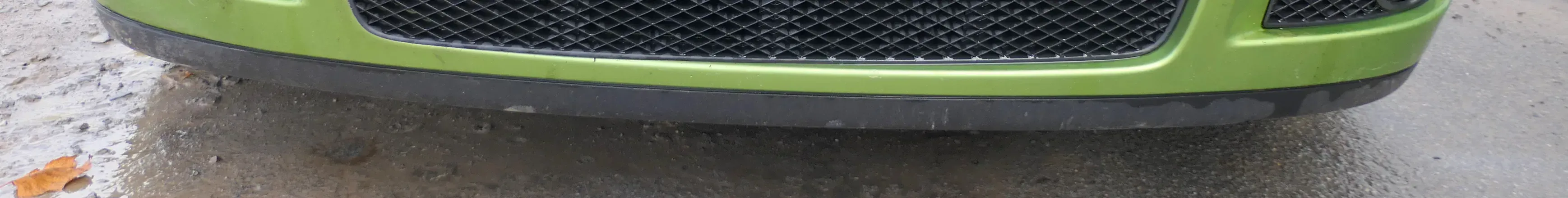 VW Polo 6N2 Stoßstange Spoiler Lippe vorne (von Frontstoßstange Stoßfänger) - Bild 1