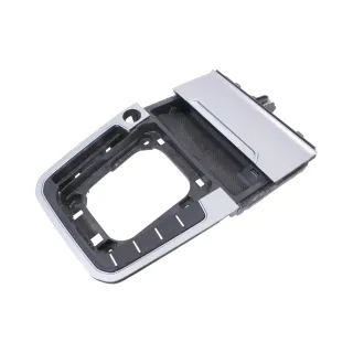 Passat 3C B8 3G Mittelkonsole Verkleidung Klappe Abdeckung Dekor Tür silber grey - Bild 3