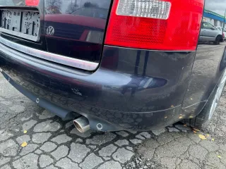 Quattro A6 4B Kombi Stoßstange hinten Heckstoßstange blau LZ5L Facelift + PDC - Bild 12