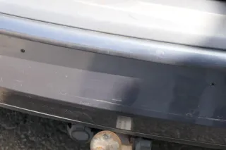 VW Polo 9N 9N3 Stoßstange Heckstoßstange hinten grau LC7V - Bild 3