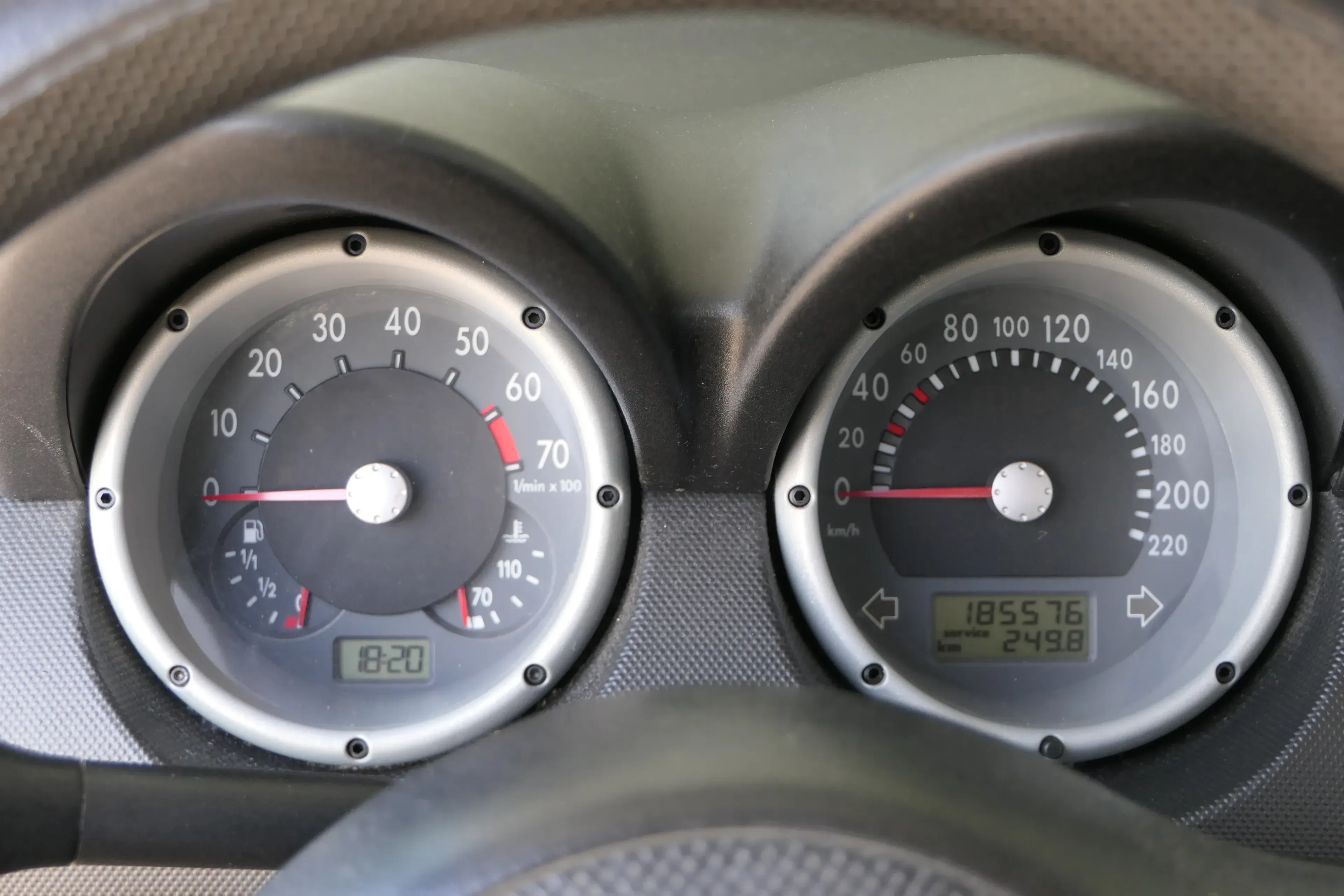 VW Lupo Tacho Tachometer Kombiinstrument 185.000km 6X0920801 1,4 16V 1,0 50PS 75 - Bild 1