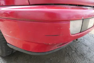 VW Passat 3A 35i Stoßstange vorne Frontstoßstange Pralldämpfer rot LY3D GL G - Bild 3