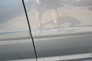 VW Touran 1T 1T3 Tür vorne rechts Beifahrertür grau LD7X - ohne Anbauteile - Bild 2