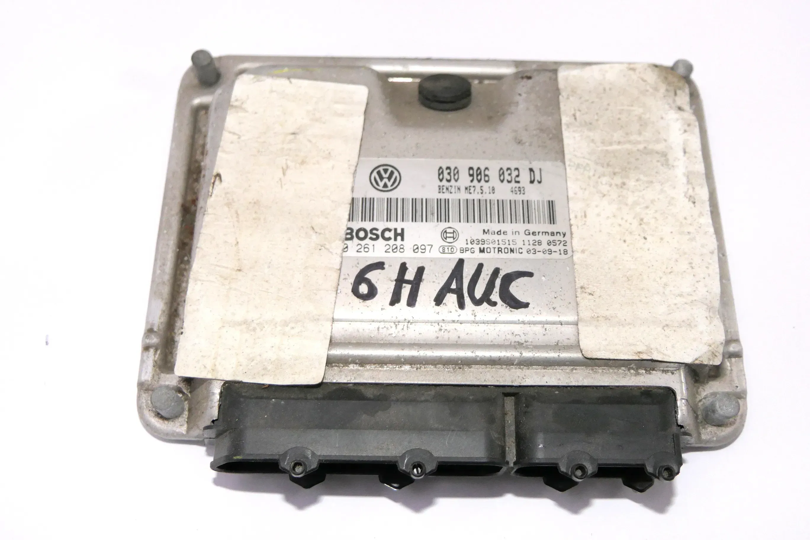 Seat Arosa 6H Steuergerät 1,4l 44kw 60PS AUC Motor 030906032DJ - Bild 1