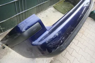 VW Sharan 7M Stoßstange Stoßfänger hinten Heckstoßstange blau LB5N ab Bj. 2000 - Bild 4