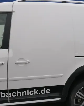 VW Caddy 2k SA Tür hinten links weiß LB9A Schiebetür - Bild 1
