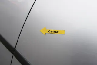 VW Golf 4 Limousine Tür hinten links silber LA7W (KEINkombi) - Bild 5