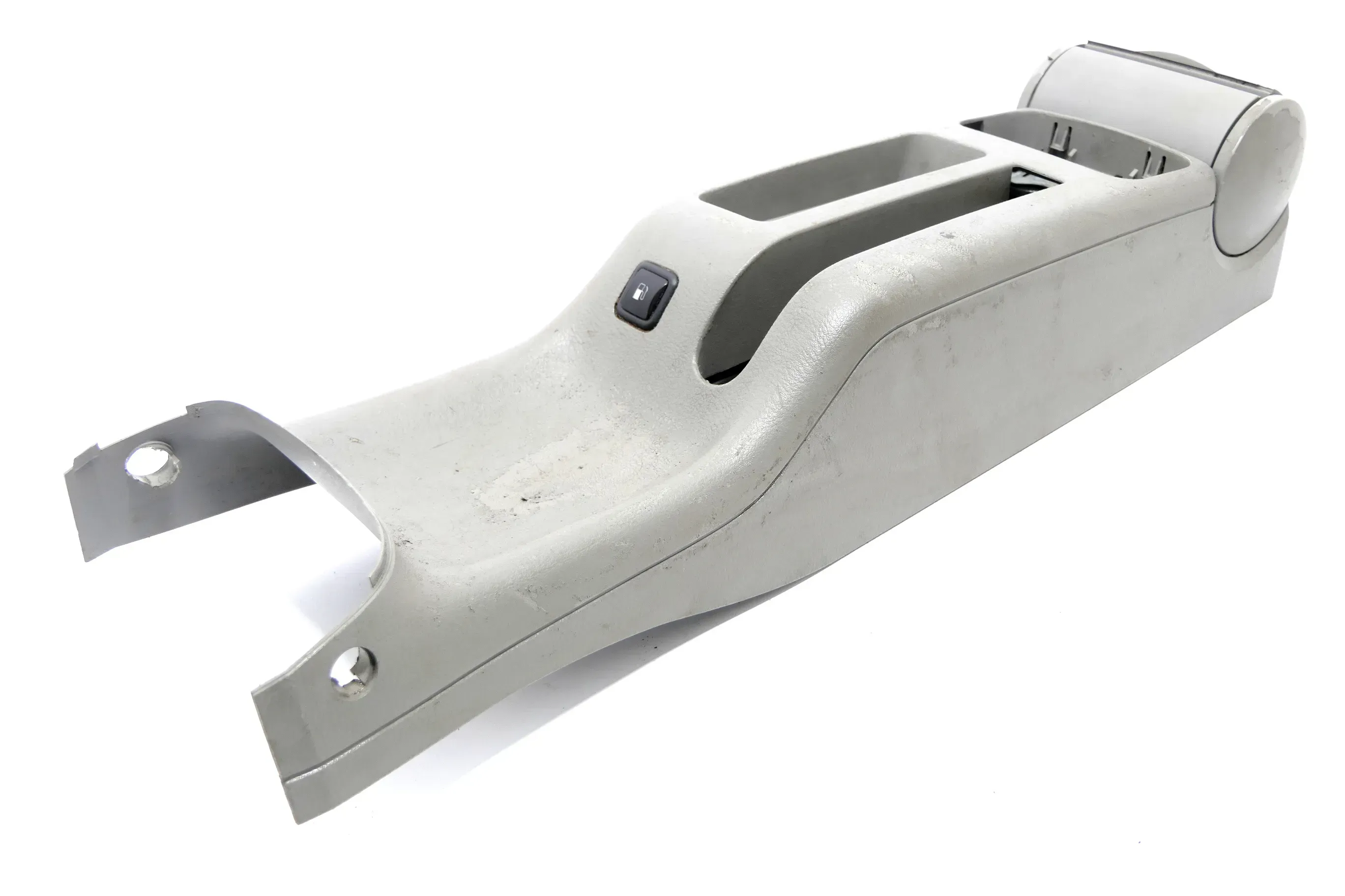 VW Golf 4 Bora Becherhalter Mitteltunnel Aschenbecher hinten Verkleidung grau d - Bild 1